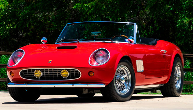 Ferris Bueller’s Ferrari goes up for auction