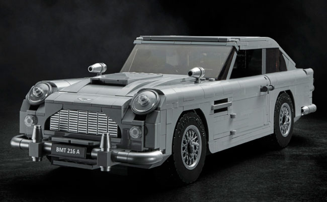 James Bond Goldfinger Aston Martin DB5 Lego set unveiled