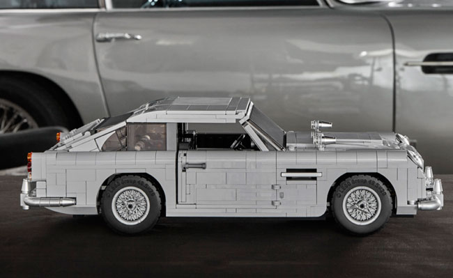 James Bond Goldfinger Aston Martin DB5 Lego set unveiled