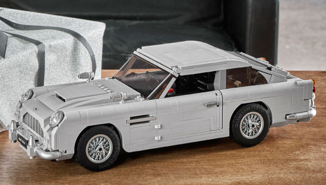 James Bond Goldfinger Aston Martin DB5 Lego set unveiled