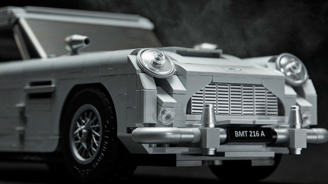 James Bond Goldfinger Aston Martin DB5 Lego set unveiled