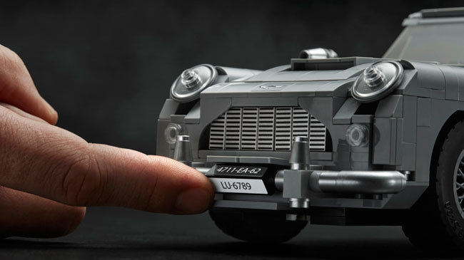 James Bond Goldfinger Aston Martin DB5 Lego set unveiled