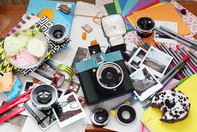 Lomo Diana Instant Square 1960s-style instant camera