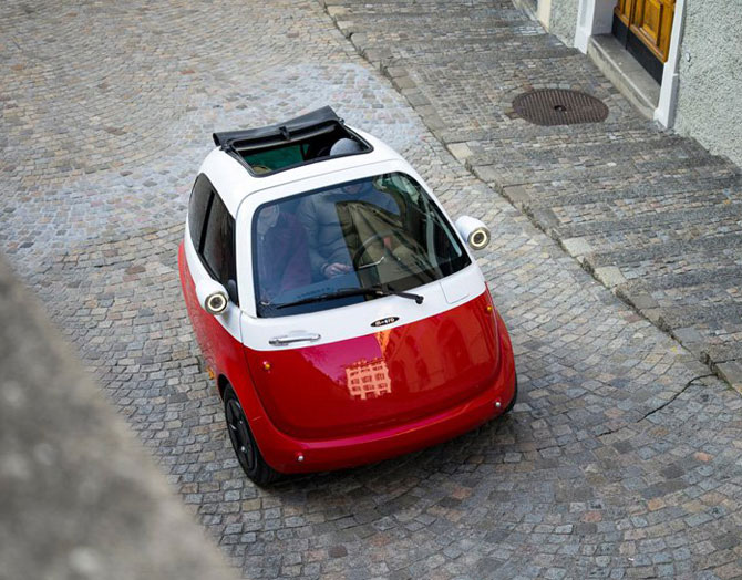 Bubble car returns with the Microlino micro car