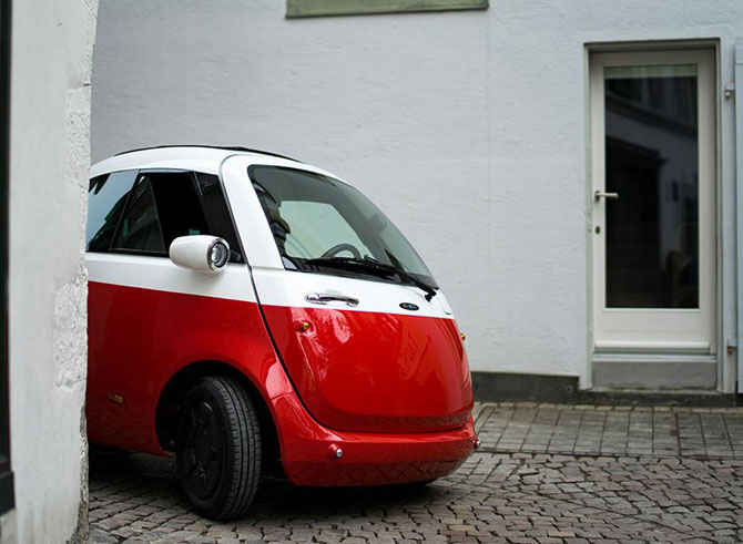 Bubble car returns with the Microlino micro car