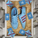 Size? reissues Adidas Trimm Star trainers in claret and blue