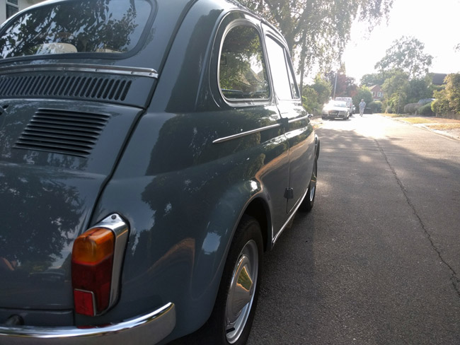 1965 low mileage Fiat 500 on eBay