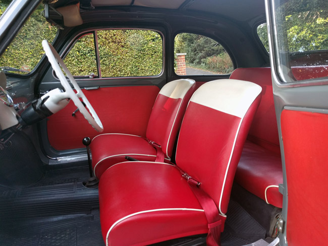 1965 low mileage Fiat 500 on eBay