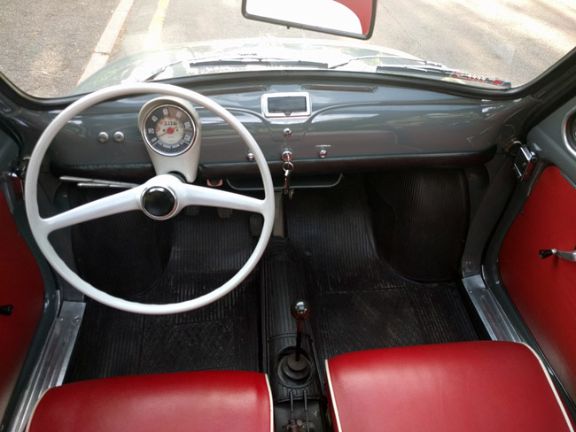 1965 low mileage Fiat 500 on eBay