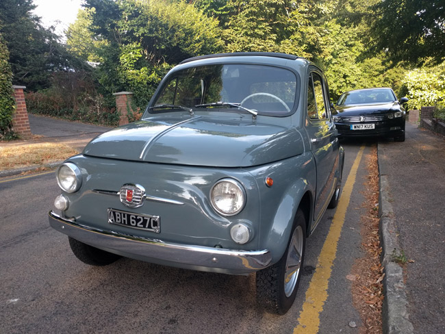 1965 low mileage Fiat 500 on eBay