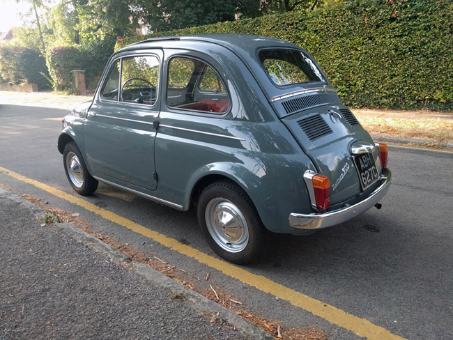 1965 low mileage Fiat 500 on eBay