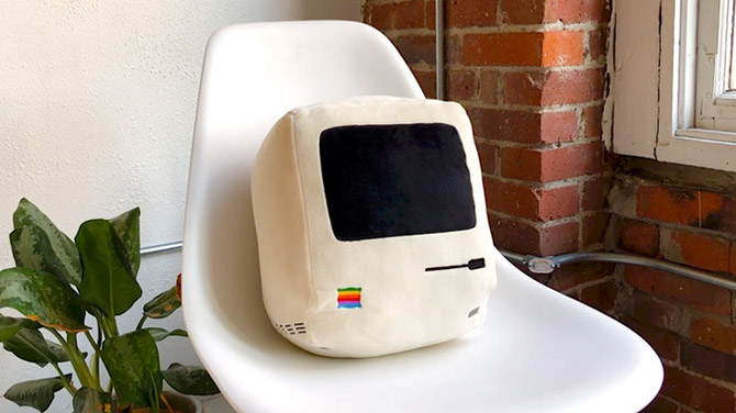 Iconic Apple cushion collection by Throwboy