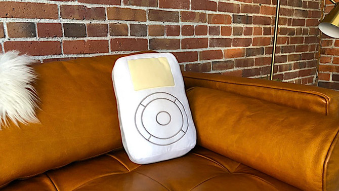 Iconic Apple cushion collection by Throwboy