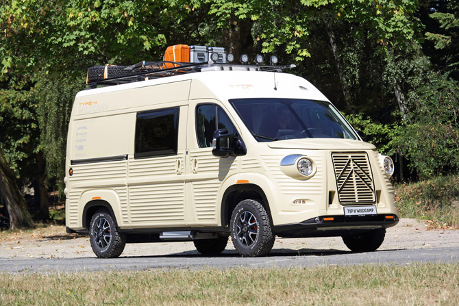 Retro Citroen Type H WildCamp van unveiled