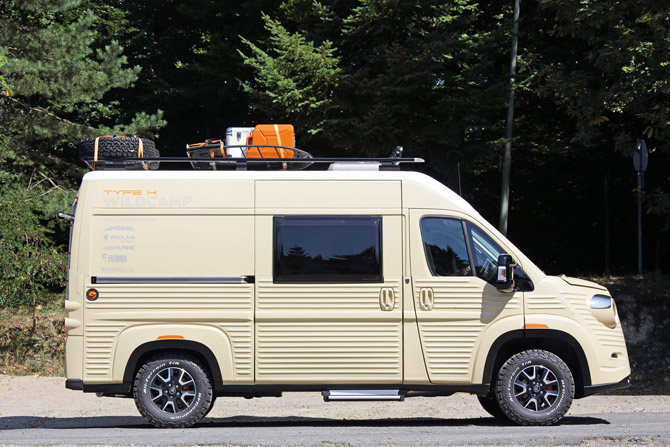 Retro Citroen Type H WildCamp van unveiled