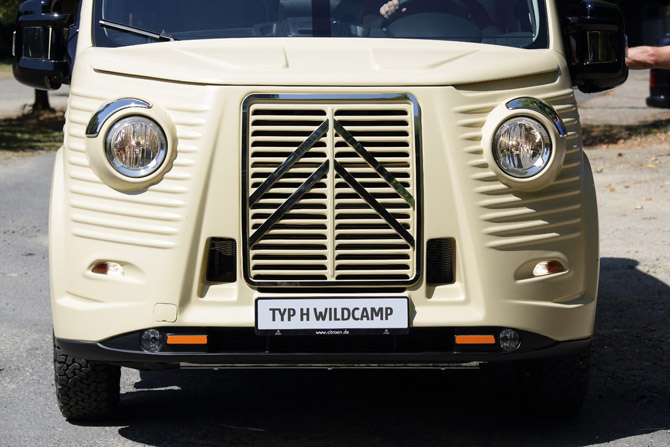 Retro Citroen Type H WildCamp van unveiled