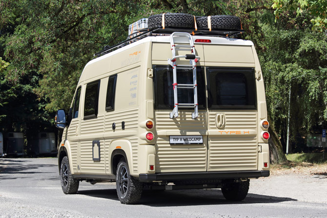 Retro Citroen Type H WildCamp van unveiled