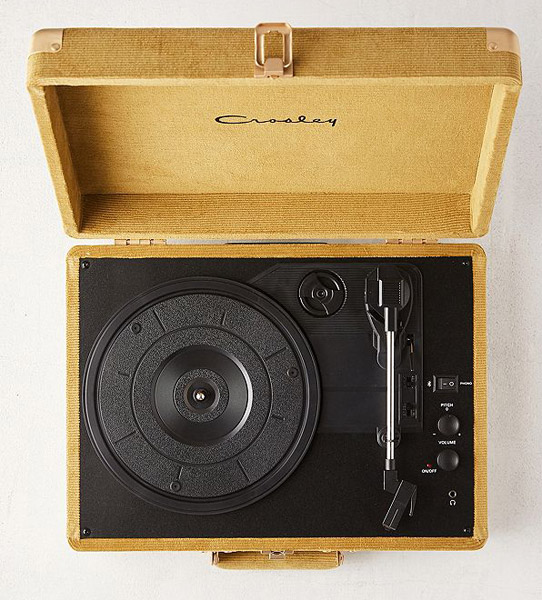 Crosley Cruiser record players get a corduroy finish