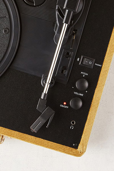 Crosley Cruiser record players get a corduroy finish