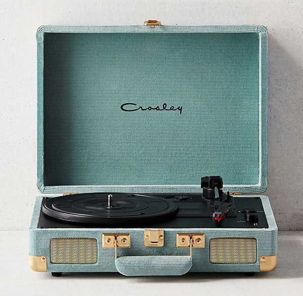 Crosley Cruiser record players get a corduroy finish