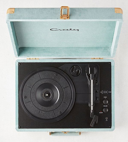 Crosley Cruiser record players get a corduroy finish