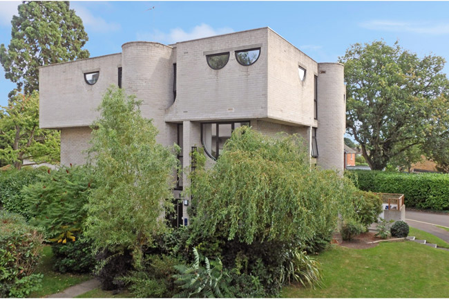 For sale: 1960s Lawrence Abbott brutalist house in Frimley, Surrey