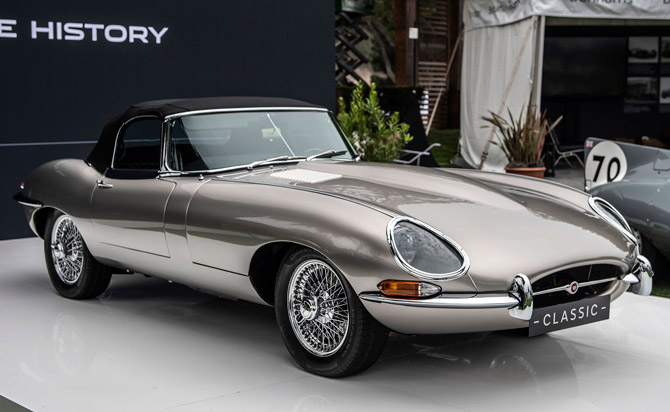 Old meets new: Electric E-Type Jaguar to go into production