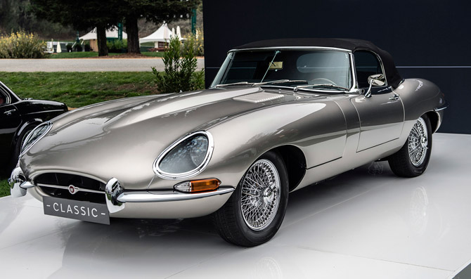 Old meets new: Electric E-Type Jaguar to go into production