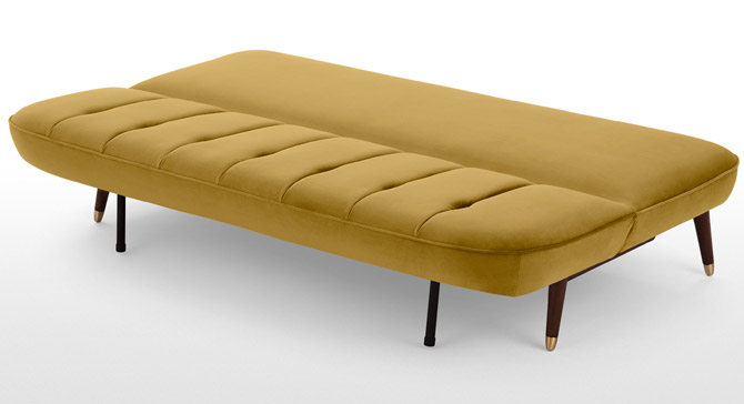 Margot vintage-style sofa bed at Made