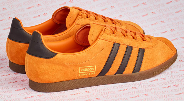 Size? gives Adidas Trimm Star trainers a pumpkin makeover