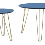 Retro midcentury table sets by Present Time