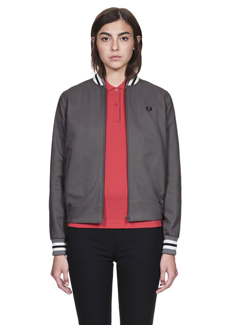 Fred Perry 1950s tennis bomber jacket for women