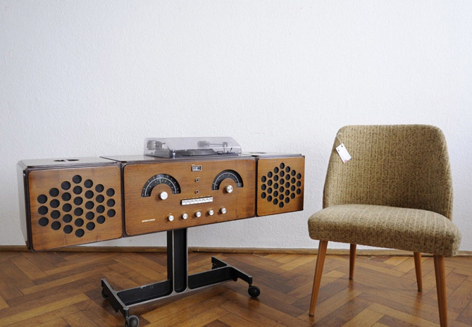 Rare 1960s Brionvega Radiofonografo record player on eBay