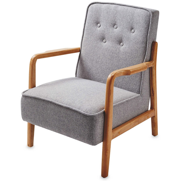 Midcentury-style Kirkton House armchair at Aldi