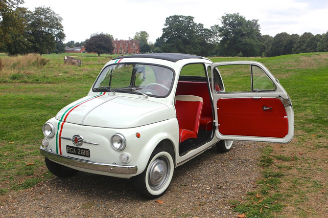 Fully restored 1964 Fiat 500 D Nova on eBay