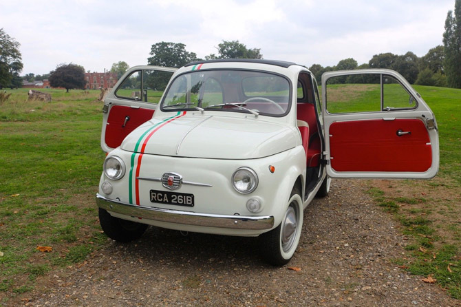 Fully restored 1964 Fiat 500 D Nova on eBay