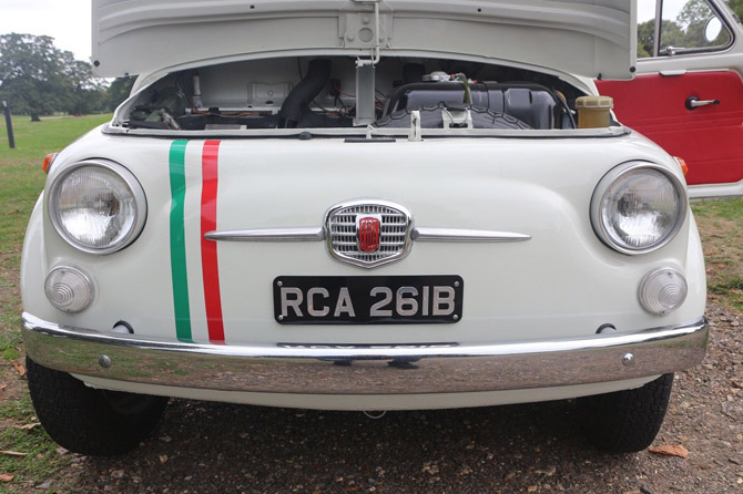 Fully restored 1964 Fiat 500 D Nova on eBay