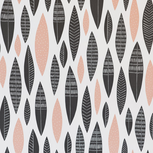 1950s-style Five Feathers wallpaper by MissPrint