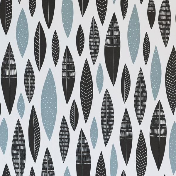 1950s-style Five Feathers wallpaper by MissPrint