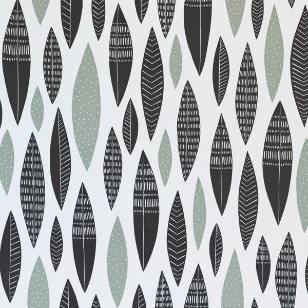 1950s-style Five Feathers wallpaper by MissPrint