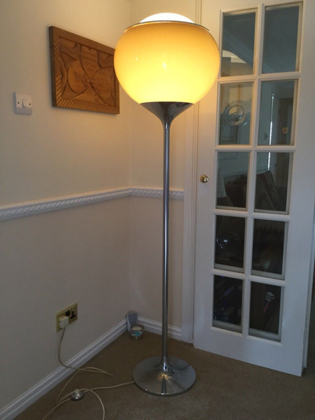 1960s Guzzini Grande Bud floor lamp on eBay