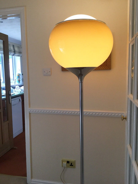 1960s Guzzini Grande Bud floor lamp on eBay