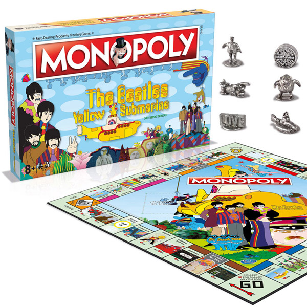 The Beatles Yellow Submarine Monopoly launches