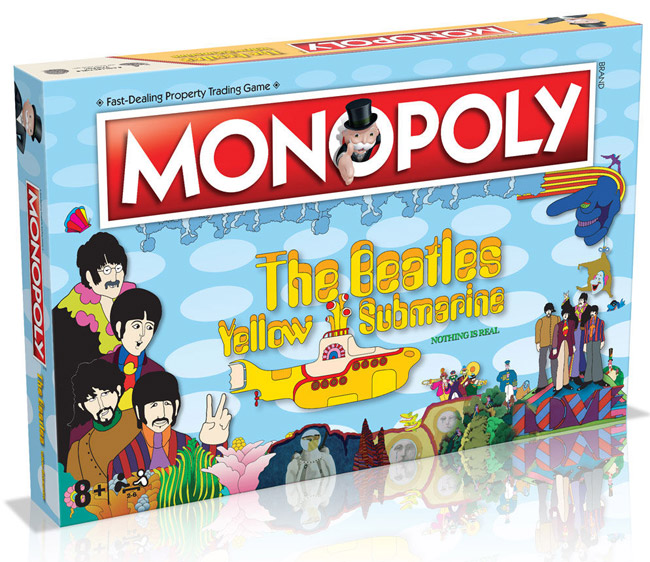 The Beatles Yellow Submarine Monopoly launches