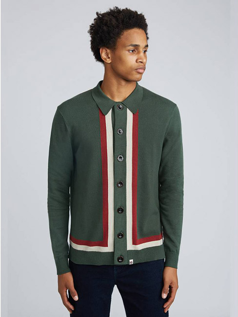 1960s-style contrast panel tops at Pretty Green