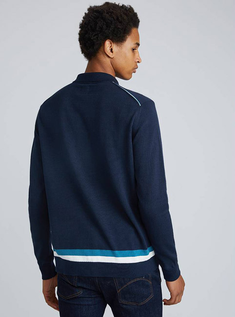 1960s-style contrast panel tops at Pretty Green
