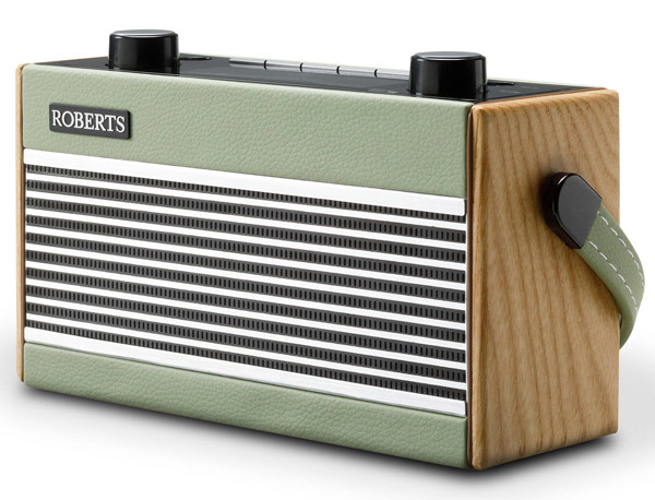 1970s Roberts Rambler DAB radio gets a colourful makeover