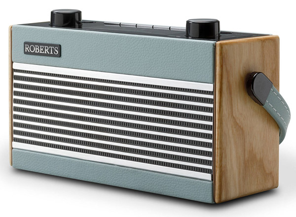 1970s Roberts Rambler DAB radio gets a colourful makeover