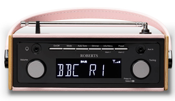 1970s Roberts Rambler DAB radio gets a colourful makeover