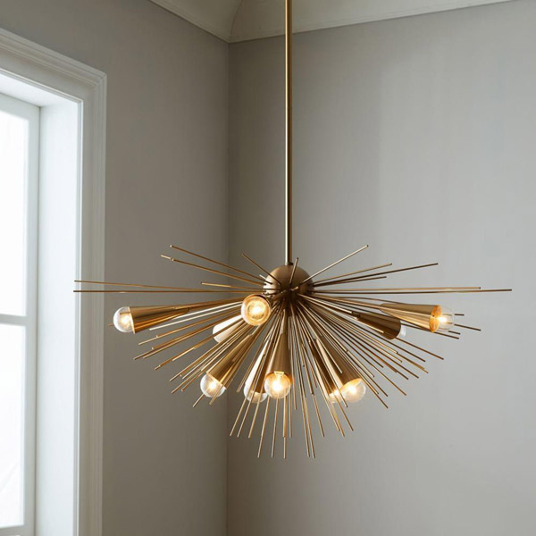 New at West Elm: Retro-style Sputnik Chandelier